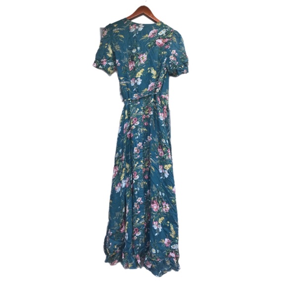 Ralph Lauren Floral Wrap Dress - Picture 8 of 9